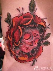 欧美纹身写诗图片,纹身图案的诗意演绎