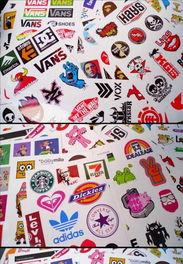 行李贴纸欧美图片